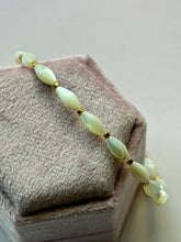Load image into Gallery viewer, Mermaid Vintage Motner of Pearl 14k Gold Fill Bracelet
