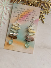 Load image into Gallery viewer, TBFL Collection, Fetish Birds on a Wire, Sterling Silver Dangle Earrings