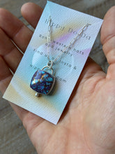 Load image into Gallery viewer, Mojave Turquoise Sterling Silver Necklace