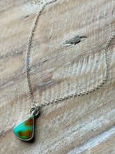 Load image into Gallery viewer, Sterling Silver Evans Mine Turquoise Necklace