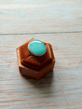 Load image into Gallery viewer, Beautiful Campitos Sonoran Turquoise Sterling Silver Ring, Size 7.75