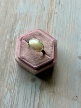 Load image into Gallery viewer, SALTY COLLECTION Oval Mother of Pearl Sterling Silver Ring, Size 7-7.25