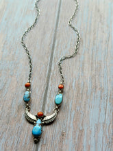 Load image into Gallery viewer, Spiny Oyster and Golden Hills Necklace