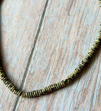 Load image into Gallery viewer, Dalmatian Jasper Rhinestone Beaded Necklace