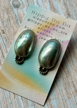 Load image into Gallery viewer, SALTY COLLECTION Mabe Pearl Sterling Silver Post Earrings