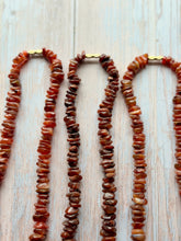 Load image into Gallery viewer, Vintage Graduated Carnelain Nugget Necklace