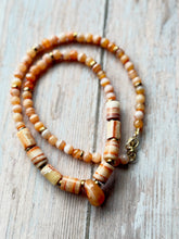 Load image into Gallery viewer, Autumn Refresh Banded Agate Gemstone Necklace