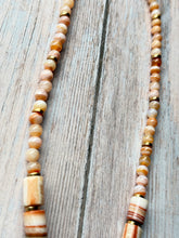 Load image into Gallery viewer, Autumn Refresh Banded Agate Gemstone Necklace