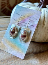 Load image into Gallery viewer, Matte Rolling Hills Dolomite Picturesque Sterling Silver Earrings