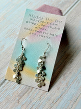 Load image into Gallery viewer, Vintage Sterling Silver Waterfall Earrings