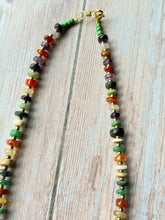 Load image into Gallery viewer, Vintage Mutli Gemstone Necklace