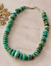 Load image into Gallery viewer, TBFL Collection, Chunky Huebi Turquoise Beaded Necklace