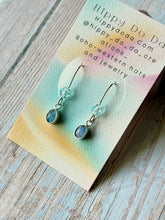 Load image into Gallery viewer, Vintage Australian Opal Doublet Sterling Silver Earrings