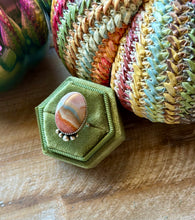 Load image into Gallery viewer, Polychrome Jasper Sterling Silver Ring, Size 8.25