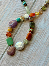 Load image into Gallery viewer, Multi Gemstone Bead Soup Necklace