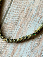 Load image into Gallery viewer, Dalmatian Jasper Rhinestone Beaded Necklace