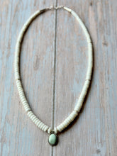 Load image into Gallery viewer, Vintage Clam Shell and Paloma Sterling Silver Necklace