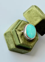 Load image into Gallery viewer, Campitos Sonoran Turquoise Sterling Silver Ring, size 7.75
