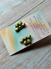 Load image into Gallery viewer, Palonimo Cluster Sterling Silver Post Earrings