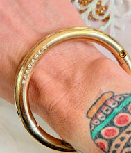 Load image into Gallery viewer, TBFL Collection, SAVAGE, Solid Brass Bull Ring Bracelet and Hardware