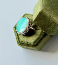 Load image into Gallery viewer, Campitos Sonoran Turquoise Sterling Silver Ring, size 7.75