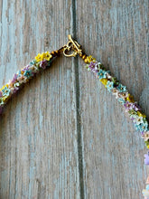 Load image into Gallery viewer, Whimsical Floral Beaded Necklace