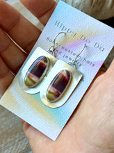 Load image into Gallery viewer, Matte Mookaite Jasper  Picturesque Sterling Silver Earrings