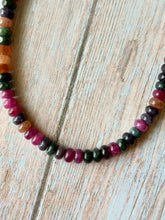 Load image into Gallery viewer, Sugar Plum Gemmy Necklace, Silver Clasp