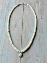 Load image into Gallery viewer, Vintage Clam Shell and Paloma Sterling Silver Necklace