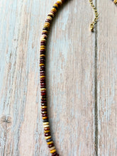Load image into Gallery viewer, Beautiful Faceted Mookaite Jasper Beaded Necklace, Gold Clasp