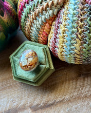 Load image into Gallery viewer, Ibis Jasper Sterling Silver Ring, Size 8.5