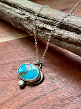 Load image into Gallery viewer, Hubei Turquoise Sterling Silver Necklace
