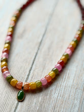 Load image into Gallery viewer, Autumn Refresh Vintage Jade Beaded Necklace