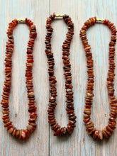 Load image into Gallery viewer, Vintage Graduated Carnelain Nugget Necklace