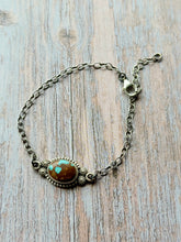 Load image into Gallery viewer, Number 8 Turquoise Sterling Silver Bracelet