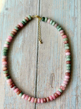 Load image into Gallery viewer, Berries and Cream Gemmy Necklace, Gold Clasp