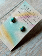Load image into Gallery viewer, Royston Turquoise Sterling Silver Post Earrings