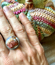 Load image into Gallery viewer, Wild Horse Magnesite Sterling Silver Ring, Size 8.25