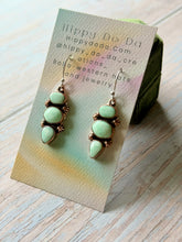 Load image into Gallery viewer, Paloma Turquoise Copper Dangle Earrings