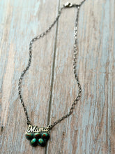 Load image into Gallery viewer, Number 8 Turquoise Mama Necklace