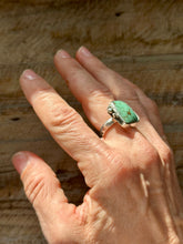 Load image into Gallery viewer, Fox Turquoise, Sterling Silver Ring, Size 7.5-7.75