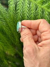 Load image into Gallery viewer, New Lander Blue Turquoise Sterling Silver Ring, Sz 7