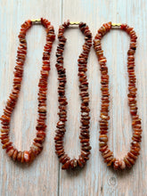 Load image into Gallery viewer, Vintage Graduated Carnelain Nugget Necklace