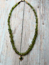 Load image into Gallery viewer, Autumn Refresh Vintage Jade and Peridot Necklace