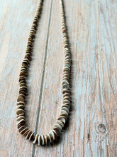 Load image into Gallery viewer, Vintage Heishi Natural Shell Hand Knotted Necklace