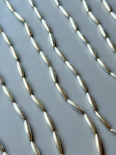 Load image into Gallery viewer, Hand Knotted Vintage Silver Torpedo Necklace
