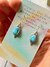 Load image into Gallery viewer, Golden Hills Turquoise Dangle Earrings