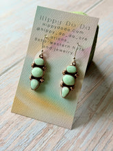 Load image into Gallery viewer, Paloma Turquoise Copper Dangle Earrings