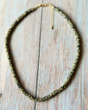 Load image into Gallery viewer, Dalmatian Jasper Rhinestone Beaded Necklace