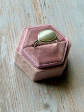 Load image into Gallery viewer, SALTY COLLECTION Oval Mother of Pearl Sterling Silver Ring, Size 9-9.25